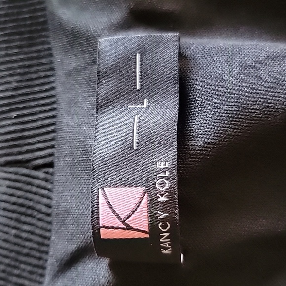 KANCY KOLE Multi Color Sequined Button Up Cardigan Sweater Style Jacket size L - Picture 9 of 13